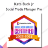 Social Media Manager Pro – Kate Buck Jr