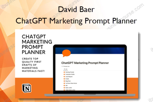 ChatGPT Marketing Prompt Planner