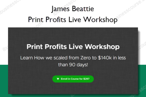 Print Profits Live Workshop