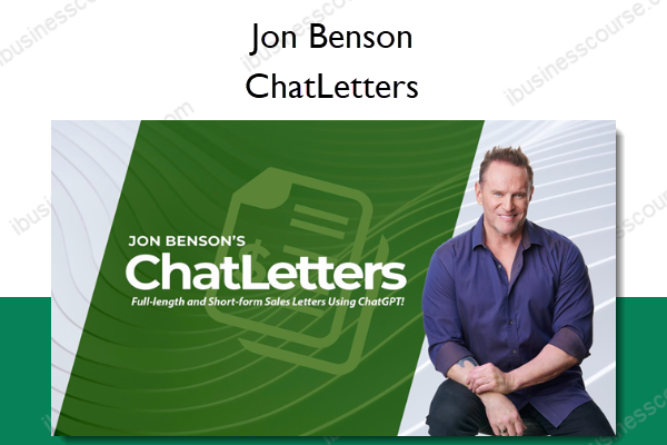 ChatLetters – Jon Benson ChatLetters – Jon Benson