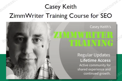 ZimmWriter Training Course for SEO