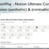 NotionWay – Notion Ultimate Content System (aesthethic) & (minimalistic)