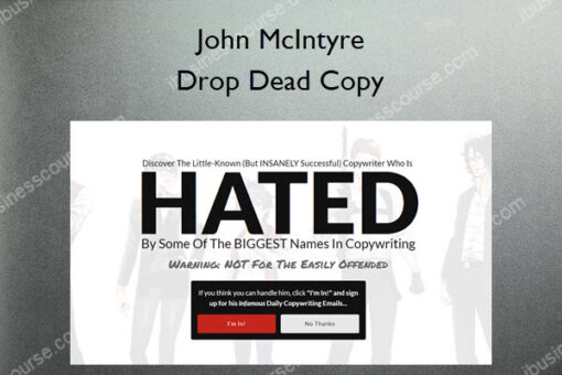 Drop Dead Copy – John McIntyre