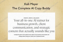 The Complete AI Copy Buddy – Kaili Meyer