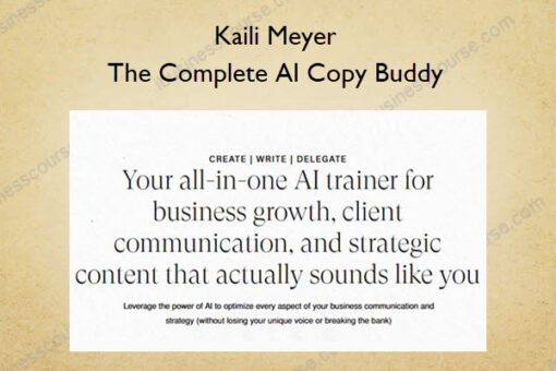 The Complete AI Copy Buddy – Kaili Meyer