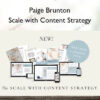 Scale with Content Strategy – Paige Brunton