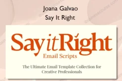 Say It Right – Joana Galvao