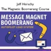 Jeff Herschy – The Magnetic Boomerang Course