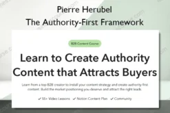 Pierre Herubel – The Authority-First Framework