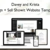 Design + Sell Showit Website Templates – Davey and Krista Design + Sell Showit Website Templates – Davey and Krista
